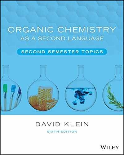 Organic Chemistry as a Second Language: – Paperback, by Klein David R. – Good