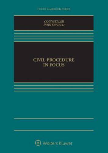Civil Procedure in Focus (Focus Casebook) – Paperback – GOOD