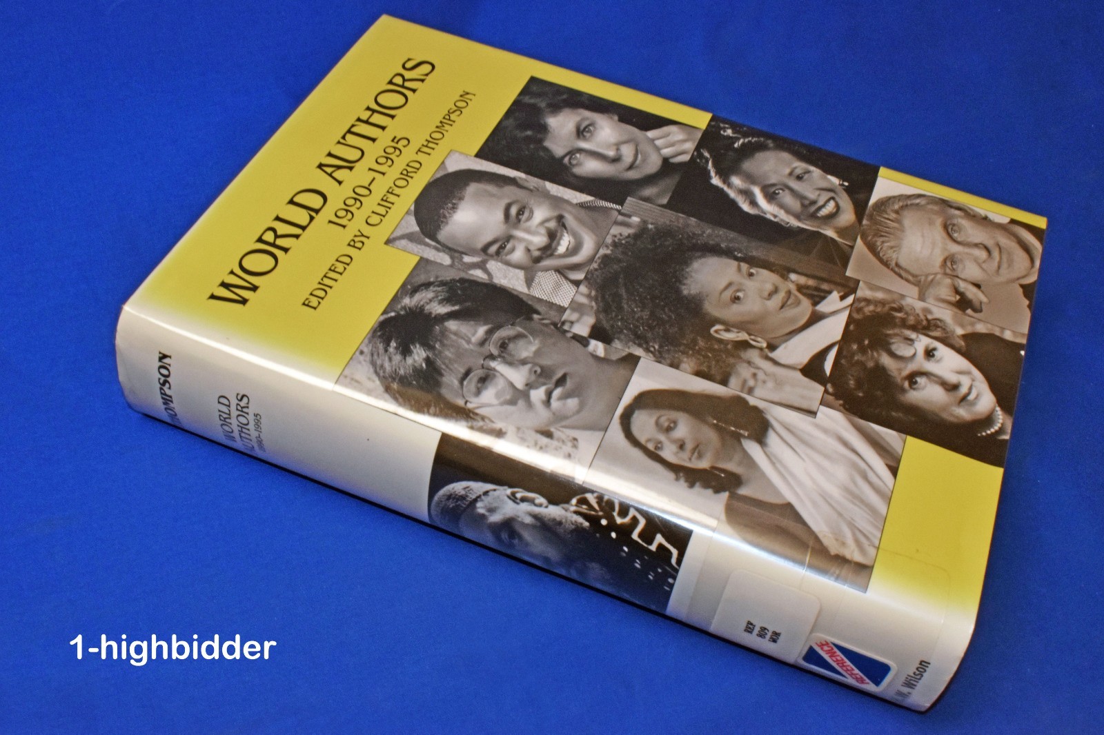 World Authors 1990–1995 1st Ed HCDJ HW Wilson Literary Reference Authors Series
