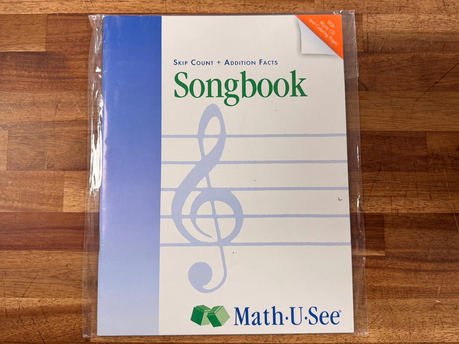 Math-U-See Skip Count Addition Facts Songbook CD (NEW)