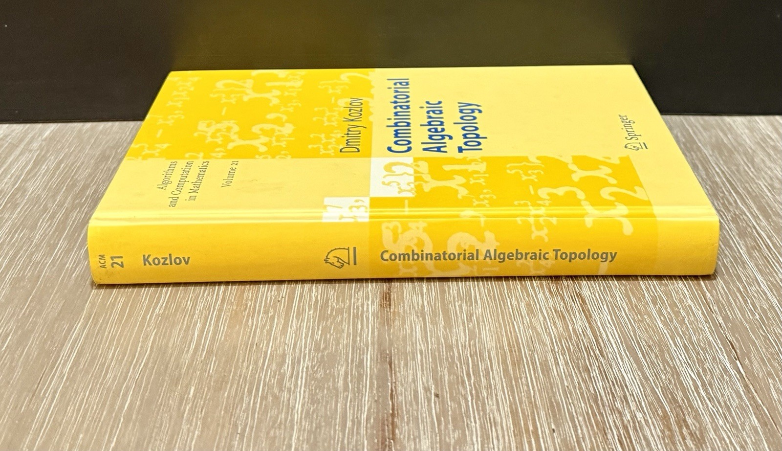 Combinatorial Algebraic Topology, Hardcover by by Dmitry Kozlov 2007 HC