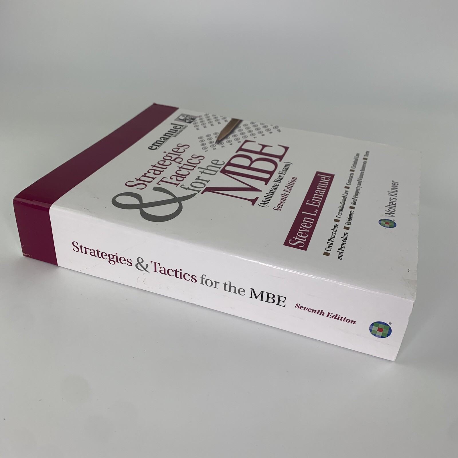 Bar Review Ser.: Strategies and Tactics for the MBE : Multistate Bar Exam by…