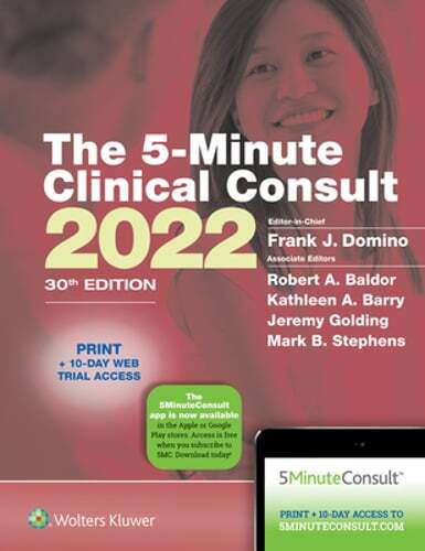 5-Minute Clinical Consult 2022 by MD Domino, Frank J., Dr.: Used