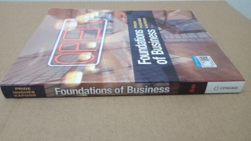 MindTap Course List Ser Foundations of Business by Robert J. Hughes 6th Edition