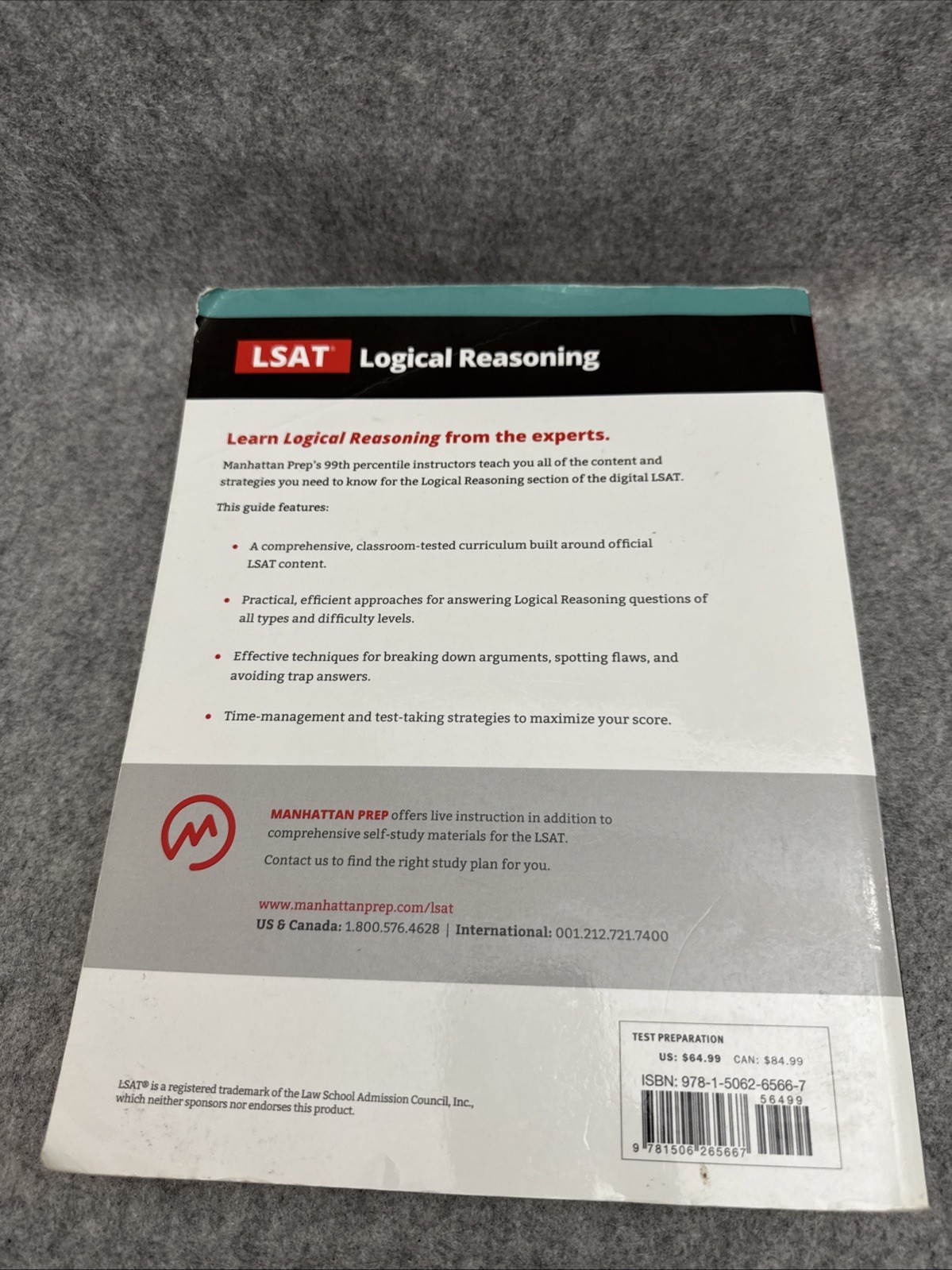 Manhattan Prep Lsat Strategy Guides: LSAT Logical Reasoning by Manhattan Prep…