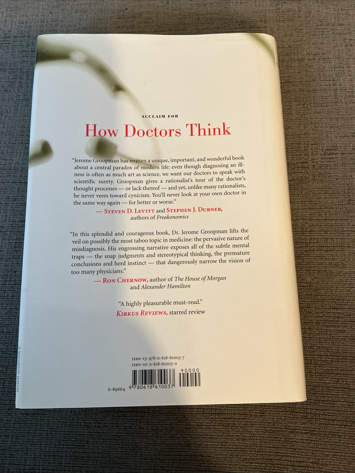 How Doctors Think by Groopman, Jerome