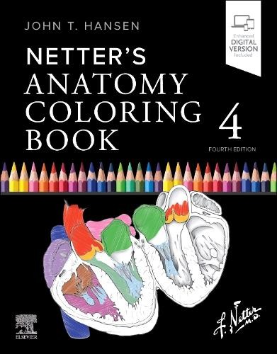 John T. Hansen Netter’s Anatomy Coloring Book (Paperback) (UK IMPORT)