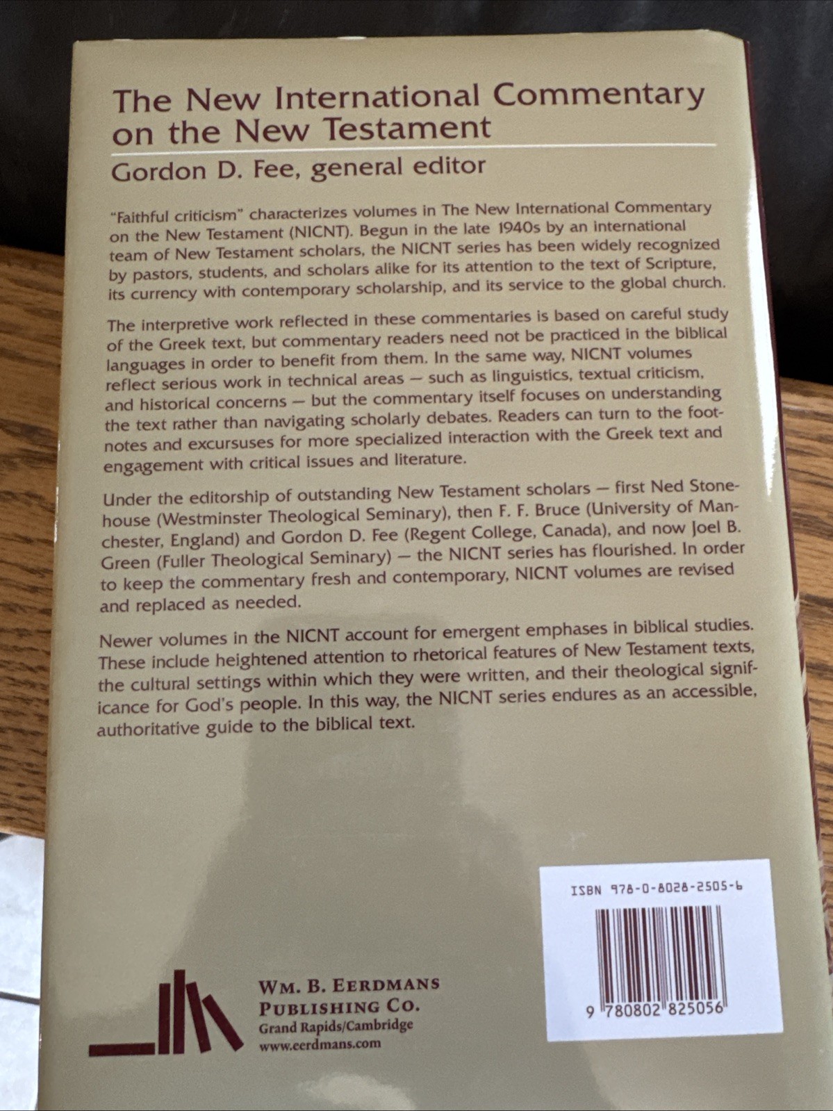 The Book of Acts | F. F. Bruce | New International Commentary, Revised
