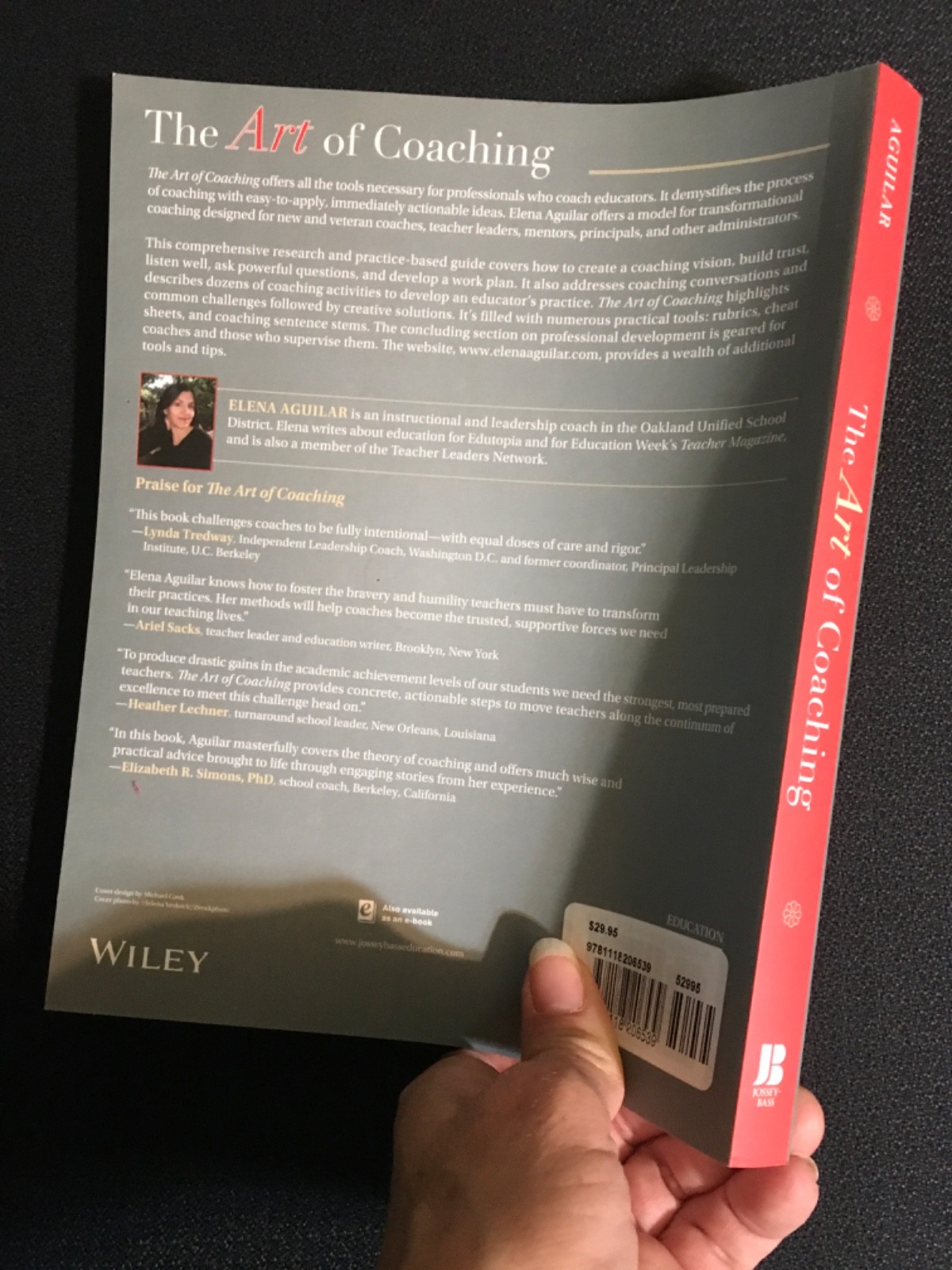 THE ART OF COACHING Effective Strategies for School Transformation ELENA AGUILAR