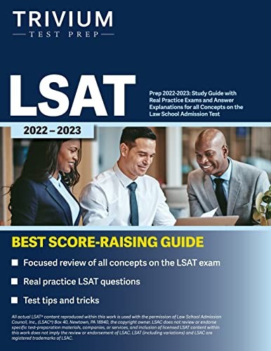 LSAT Prep 2022-2023: Study Guide with R… by Simon, Elissa Paperback / softback