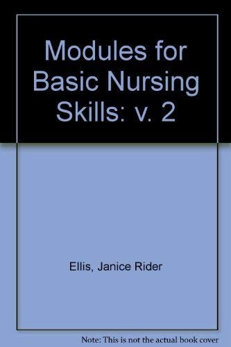 Modules for Basic Nursing Skills: v…, Bentz, Patricia