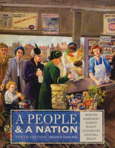 A People and a Nation, Volume II: Since 1865 – Paperback – GOOD