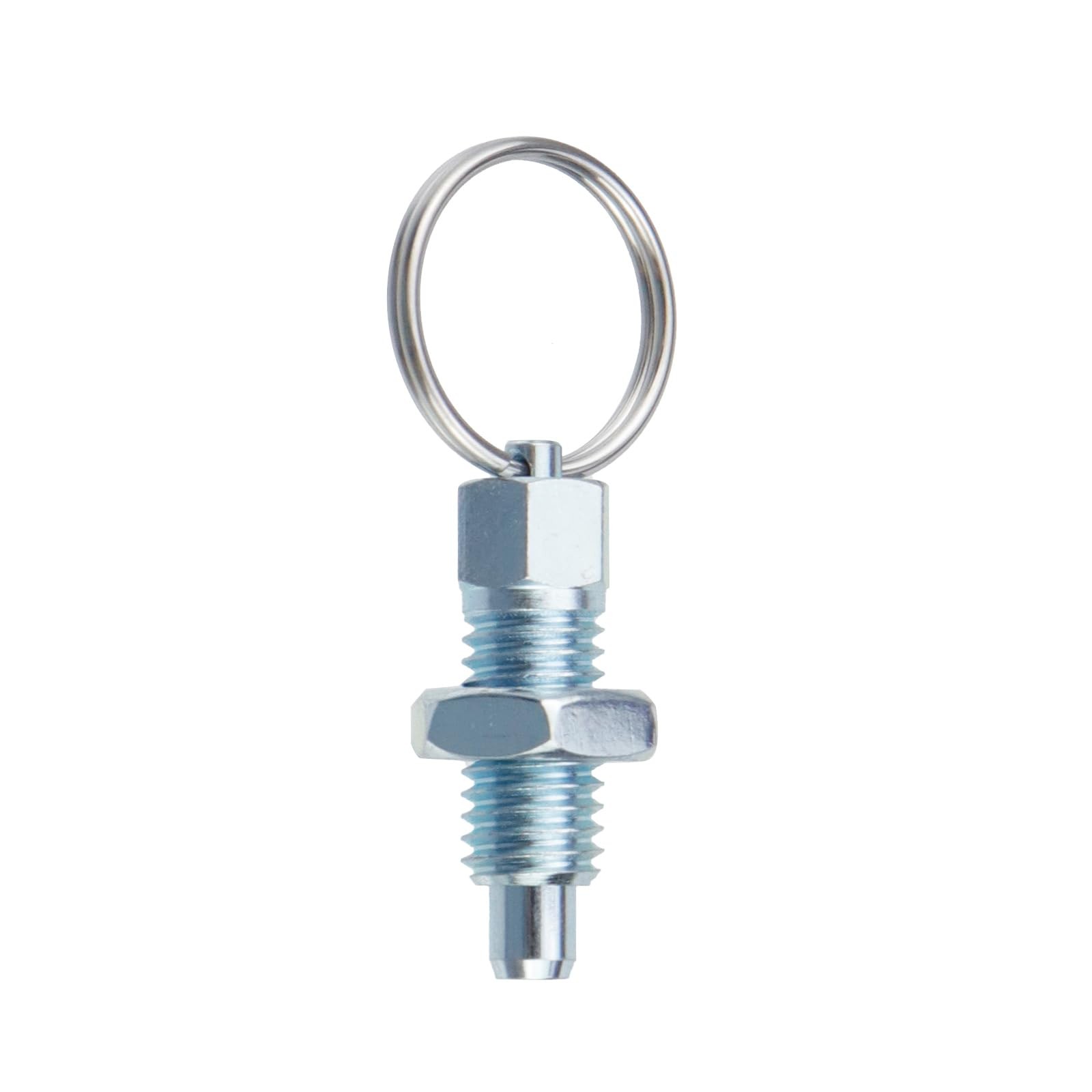 4 PCS Spring Plunger Pins M10 Device Loading Locking Pin M10-1.5-6 Ring
