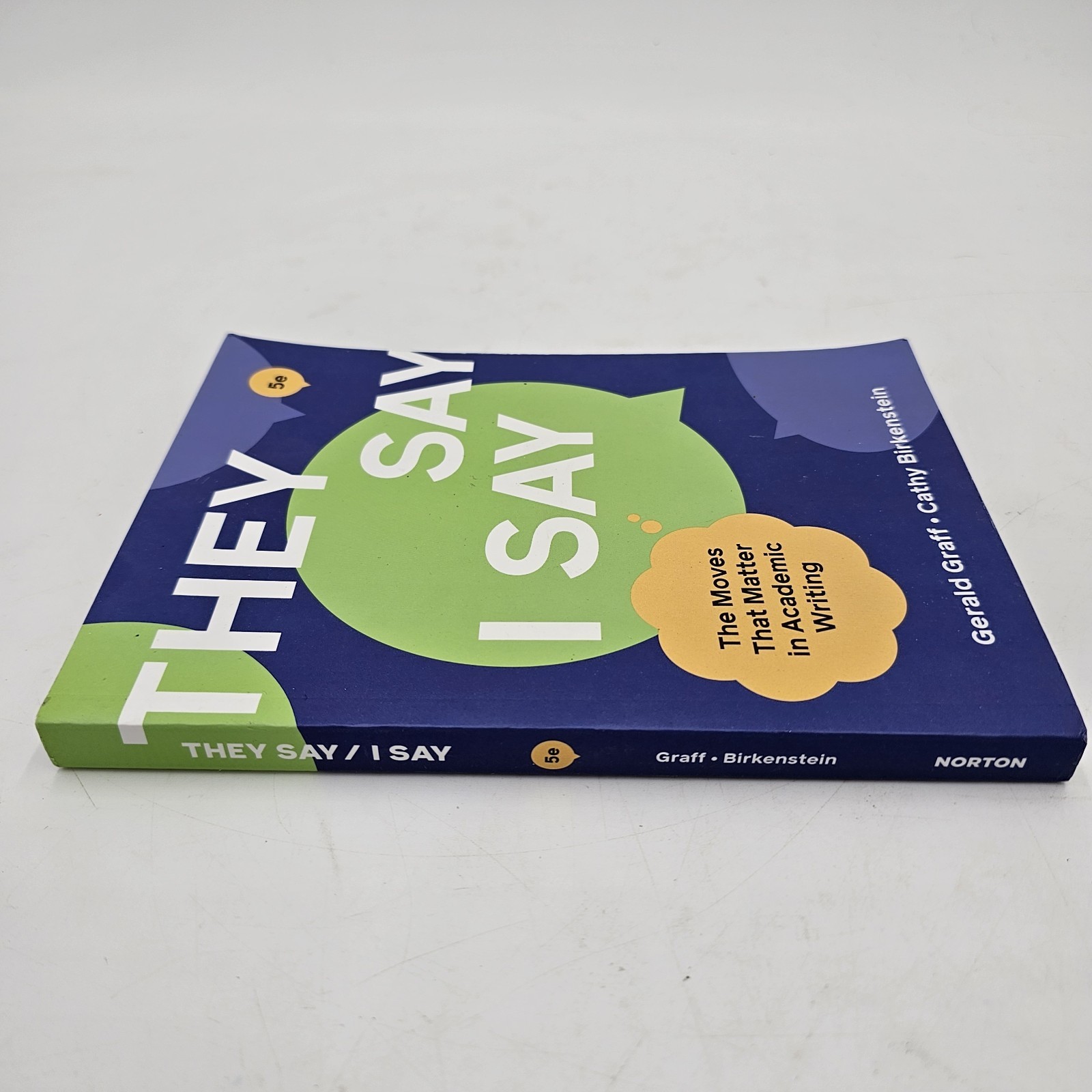 LIKE NEW | They Say I Say 5th Ed | Graff & Birkenstein | Academic Writing PB