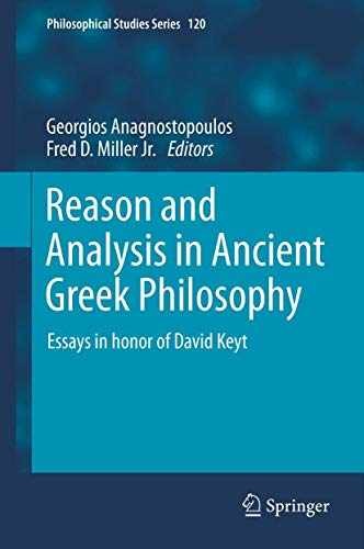 Reason and Analysis – Hardcover, by Anagnostopoulos Georgios; Miller – Very Good