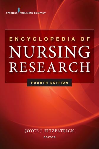 Encyclopedia of Nursing Research by Joyce J. Fitzpatrick (2017, Hardcover)