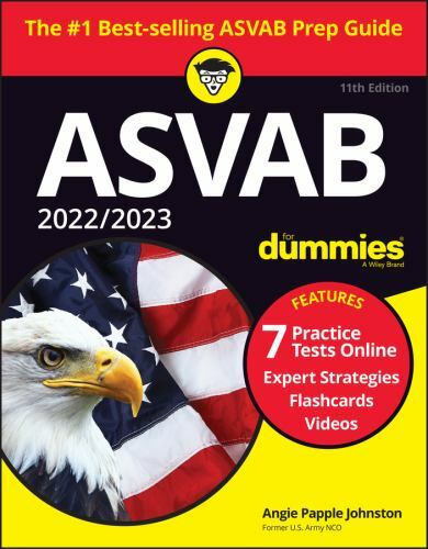 ASVAB for Dummies 2022/2023 9781119870173 by Johnston, Angie Papple