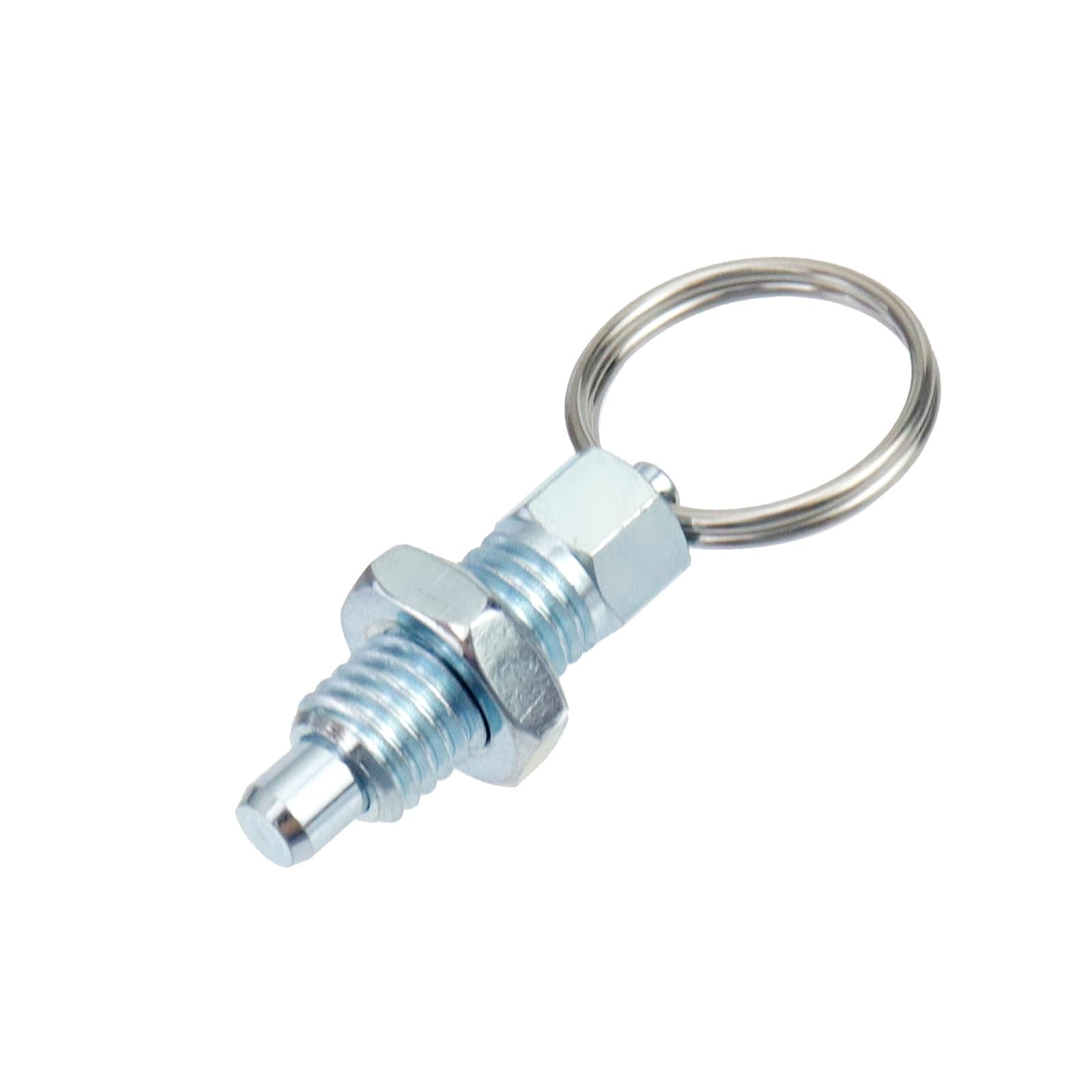 4 PCS Spring Plunger Pins M10 Device Loading Locking Pin M10-1.5-6 Ring