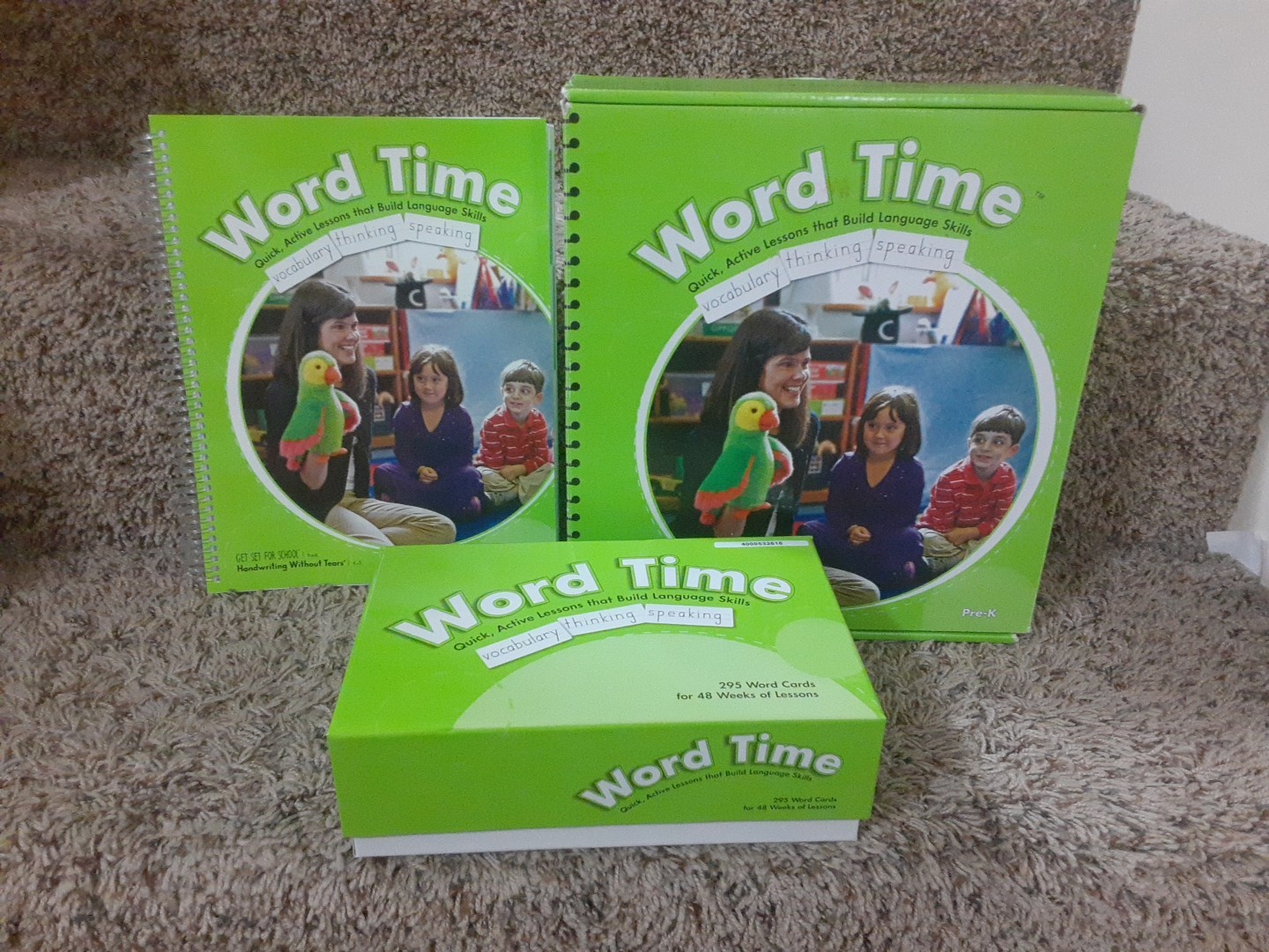 Word Time Pre-K Box Set, Get Set for School, Learning/ Handwriting Without Tears