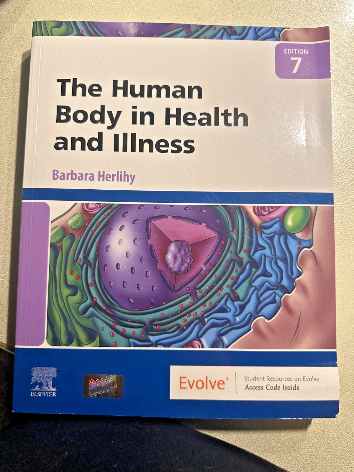 The Human Body in Health and Illness – Paperback – GOOD- edition 7