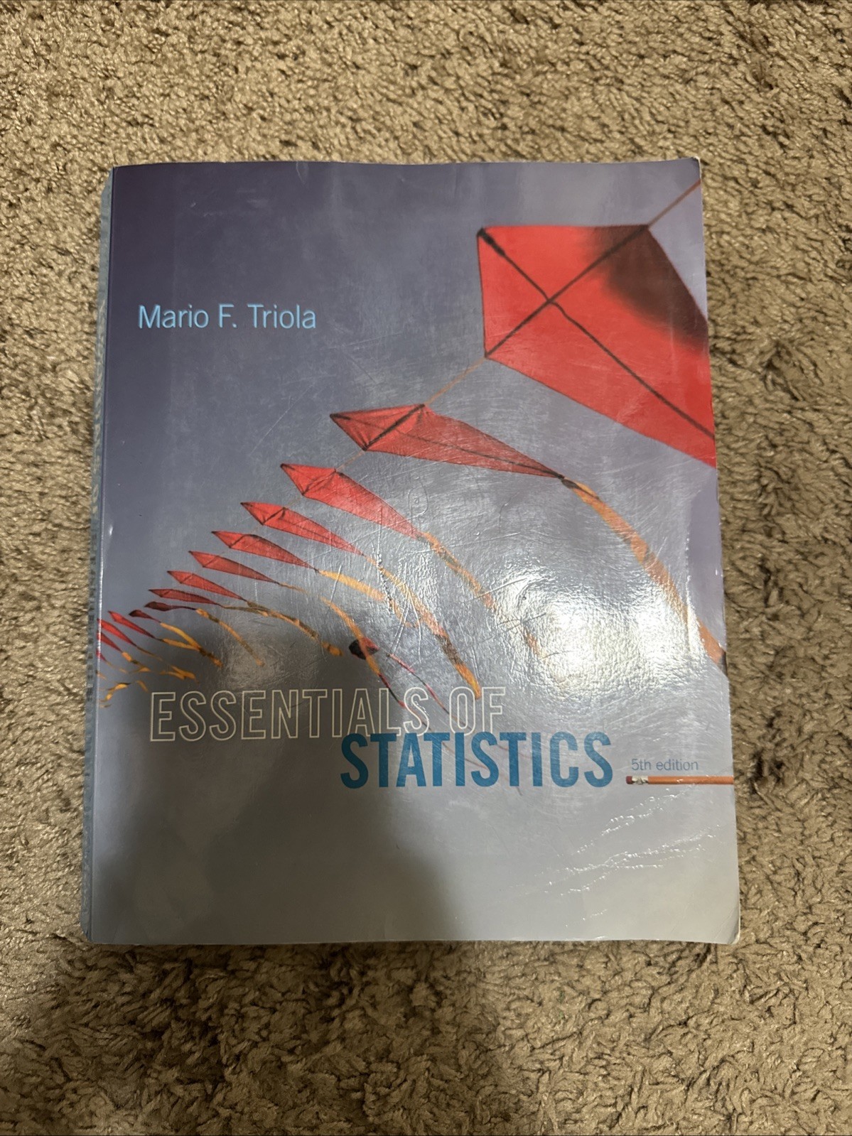 Essentials of Statistics by Mario F. Triola (2013, Trade Paperback)