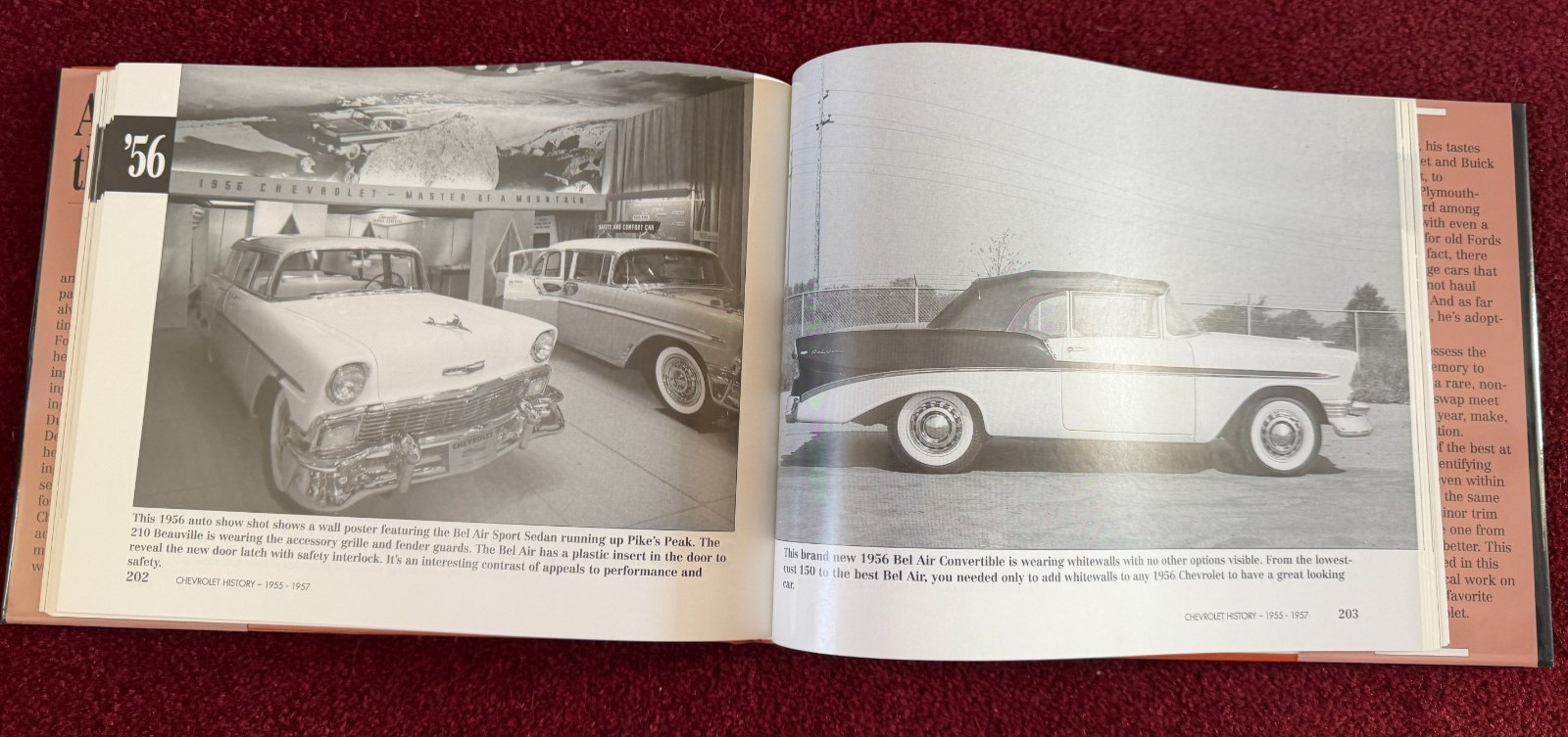 A Pictorial History of Chevrolet 1955–1957 | HC w/DJ | GM Archives