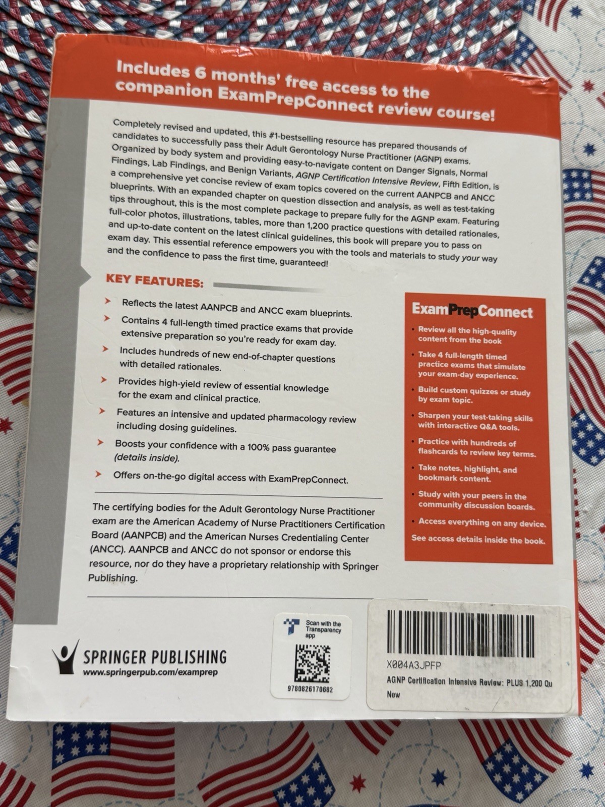 Agnp Certification Intensive Review: Plus 1,200 Questions with Detailed: Used