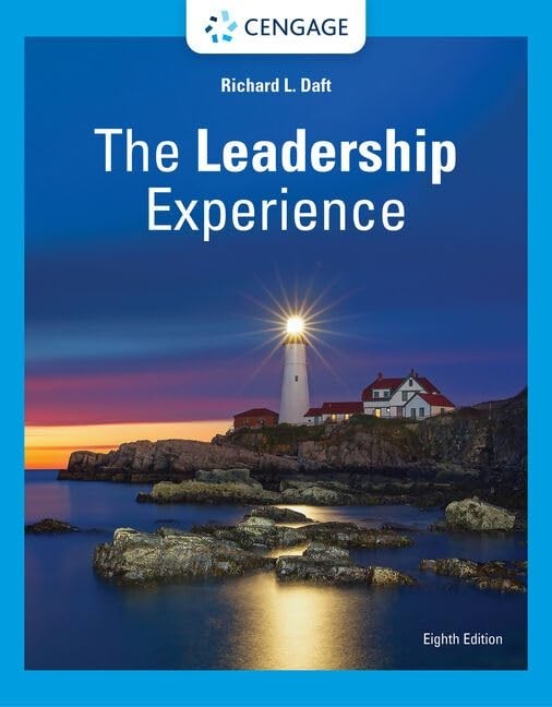 LEADERSHIP EXPERIENCE by Richard Daft Vanderbilt University Paperback Self Help