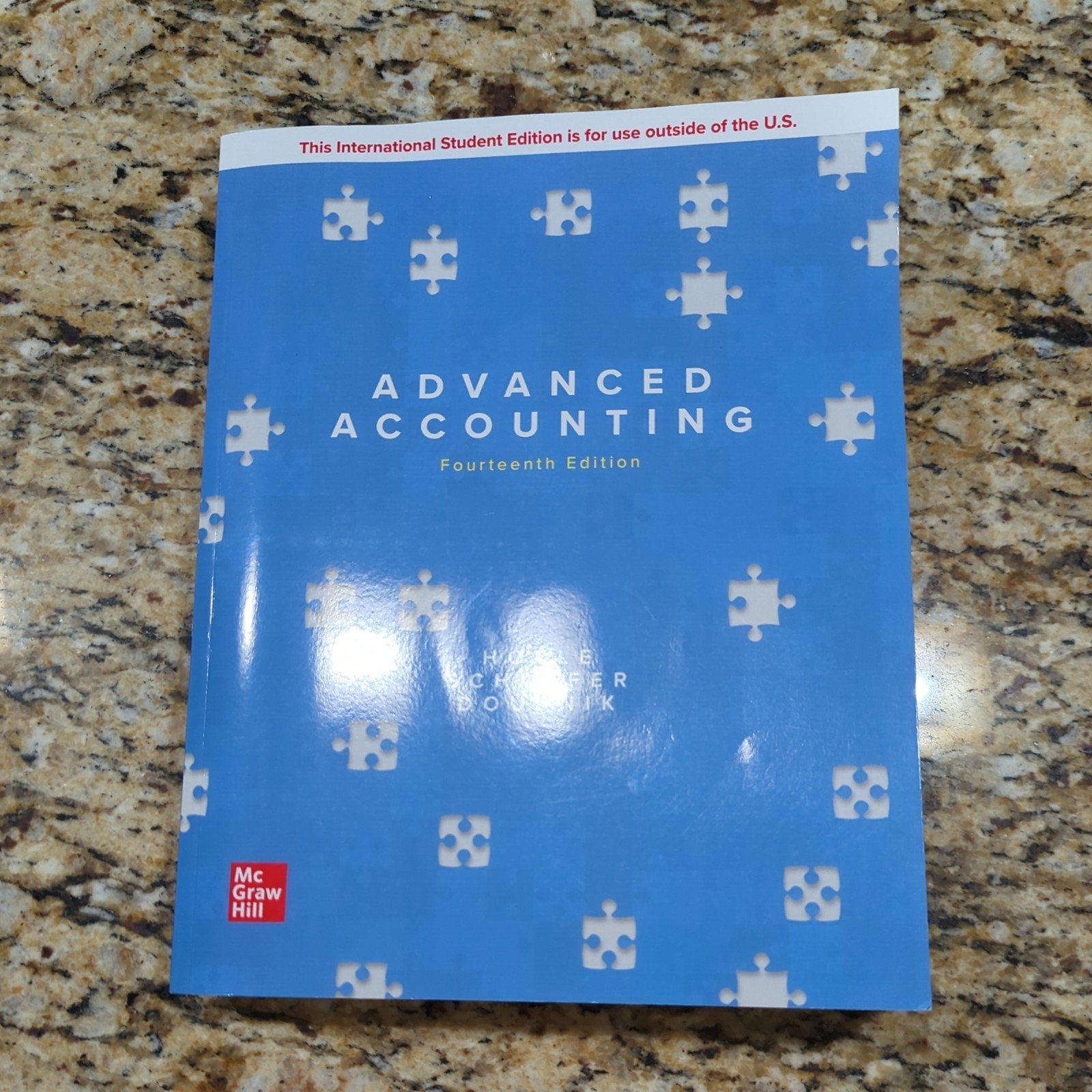McGraw-Hill ISE Advanced Accounting by Joe Ben Hoyle Paperback 14th Edition