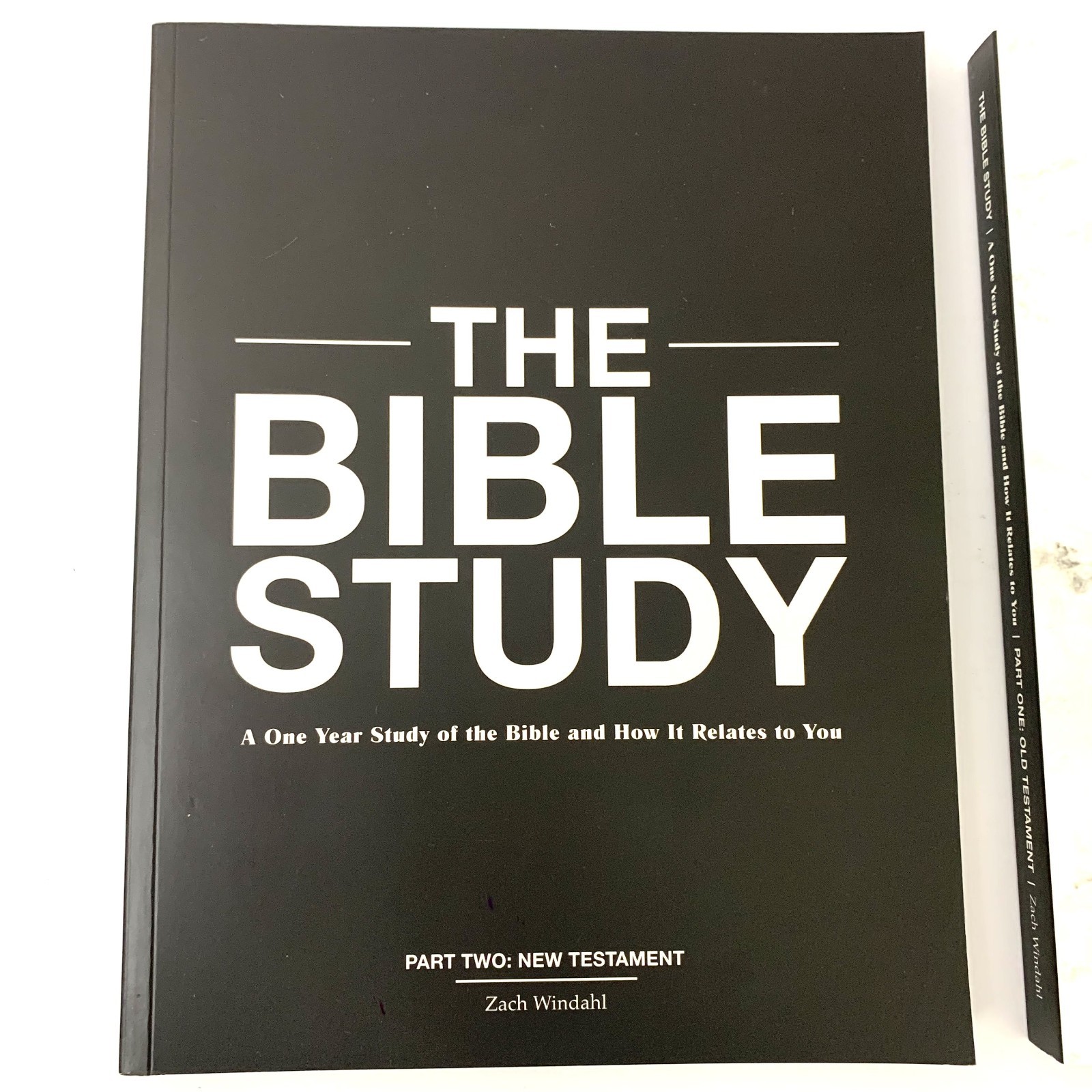 Bible Study One Year Zach Windahl Old New Testament Set Part 1 2 Religion Books