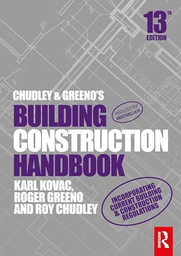 Karl Kovac – Chudley and Greeno’s Building Construction Handbook – – H245z