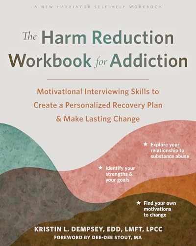 The Harm Reduction Workbook for – Paperback, by Dempsey EdD LMFT – Very Good h