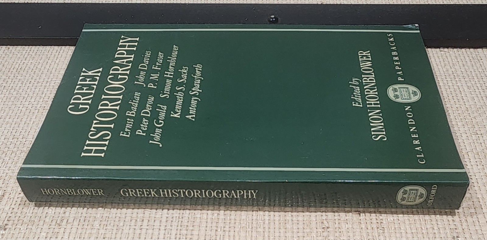 Greek Historiography by Simon Hornblower