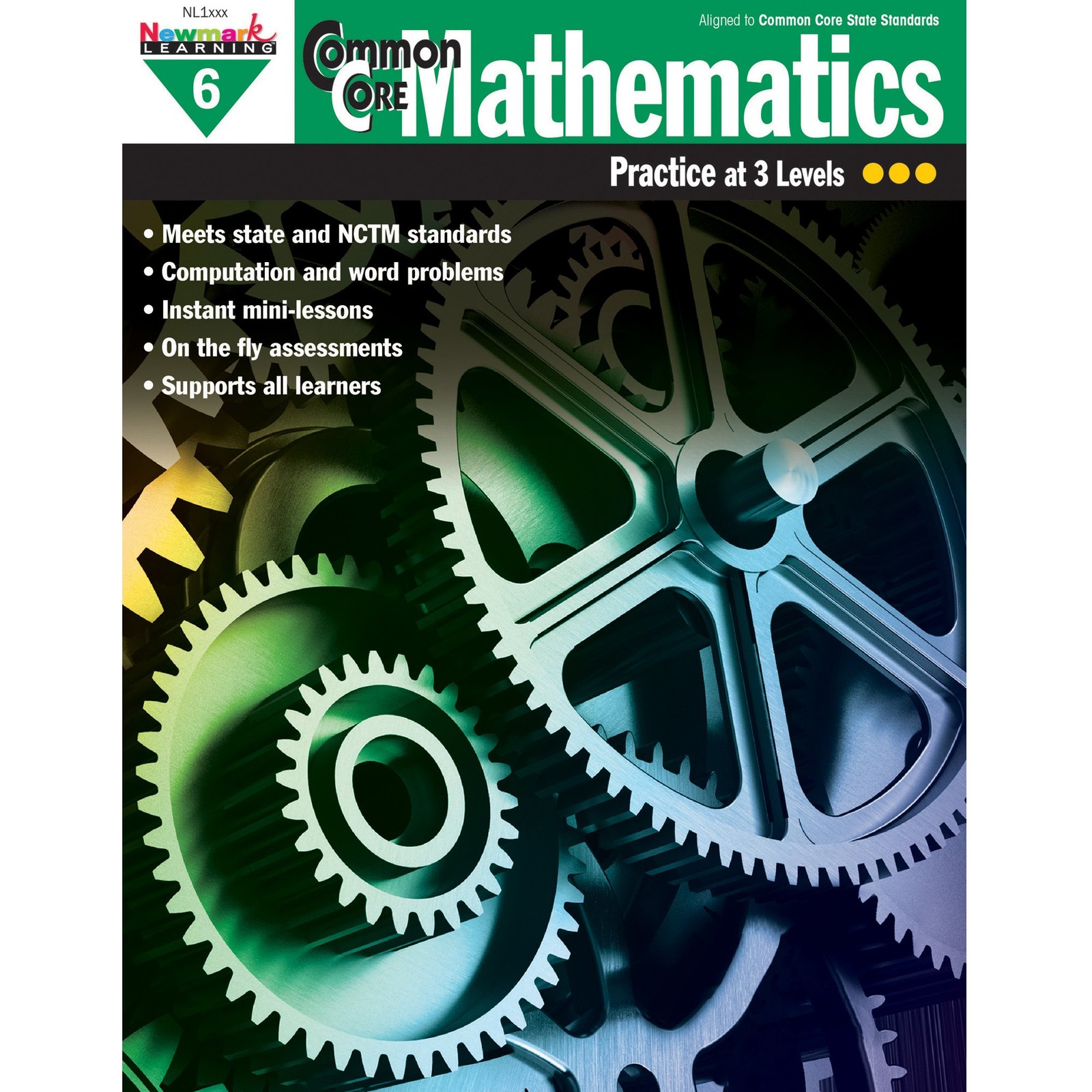 Newmark Learning Common Core Mathematics Practice Book, Grade 6