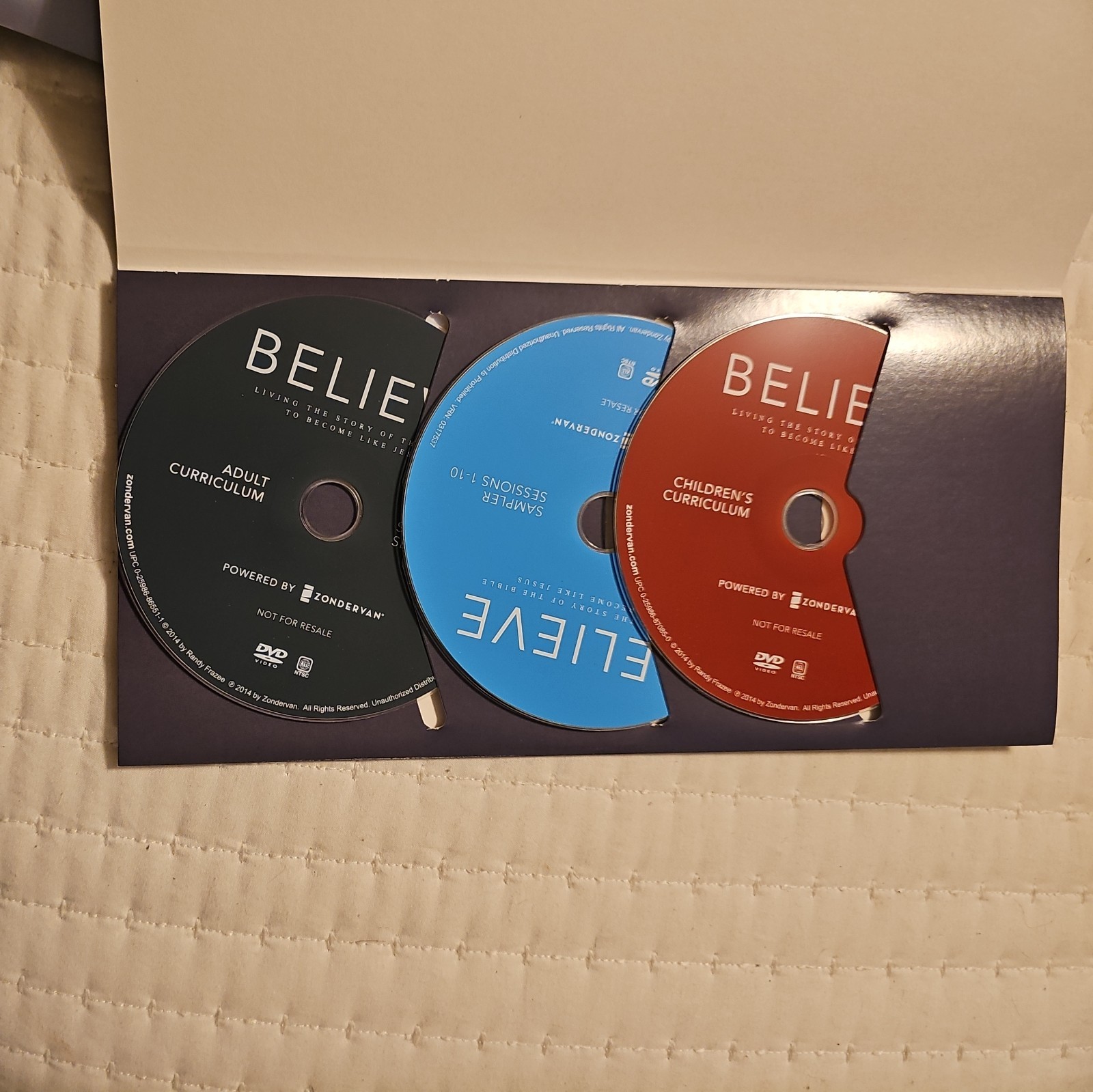Believe: Church Resource Kit: Living the Story of the Bible – Zondervan