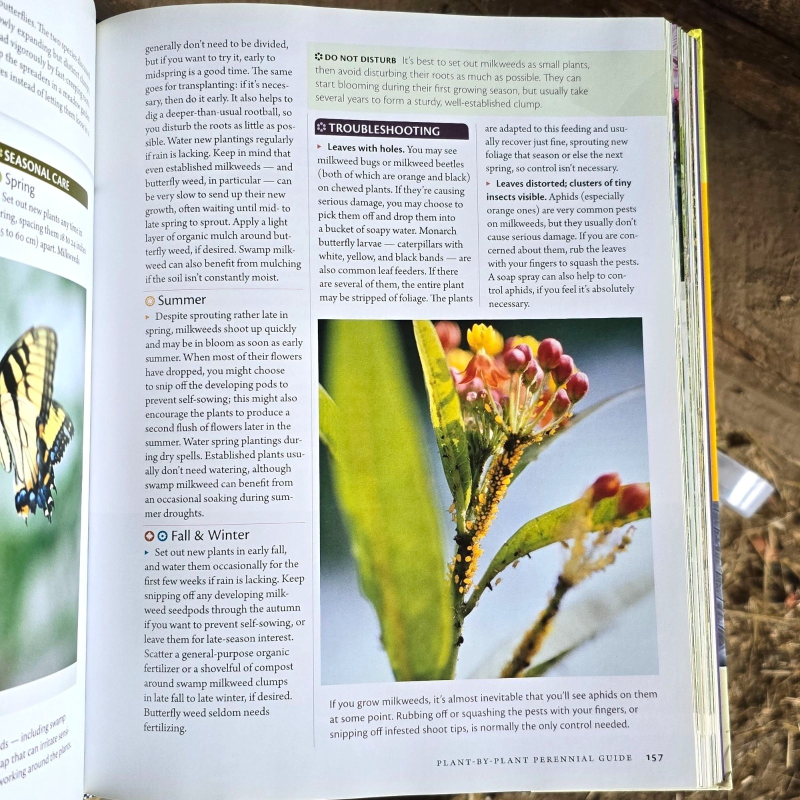 The Perennial Care Manual By Nancy J. Ondra Hardcover 2009 1st Edition Good