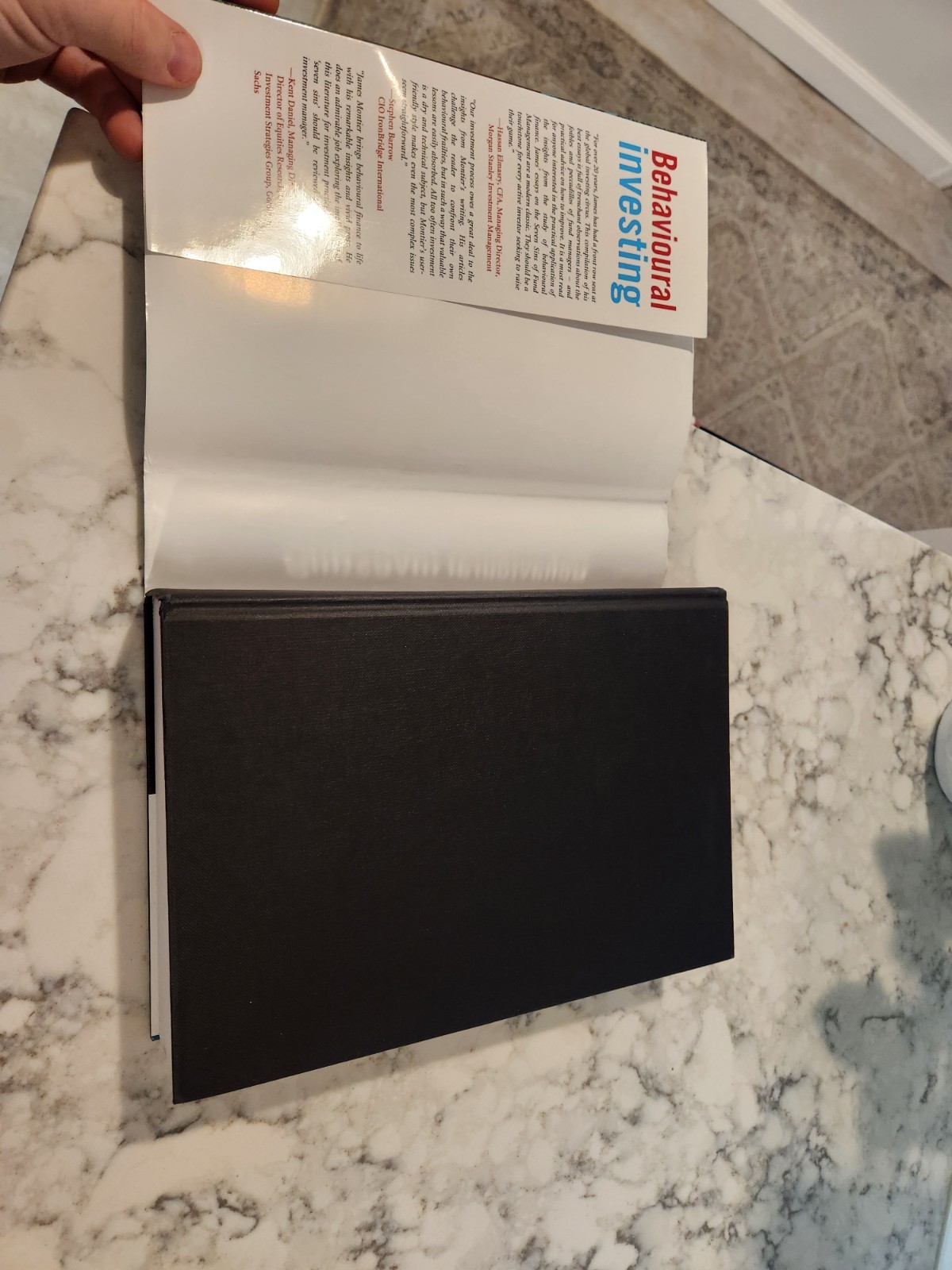 Behavioural Investing: A Practitioner’s Guide by James Montier Hardcover
