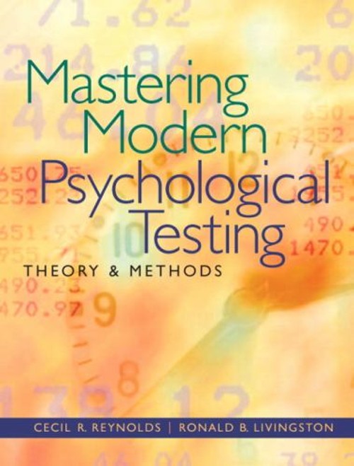 Mastering Modern Psychological Testing : Theory and Methods Hardc