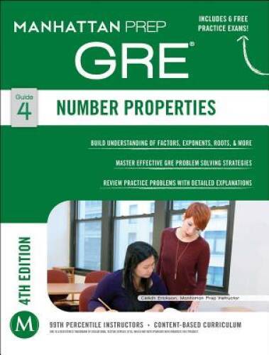 GRE Number Properties (Manhattan Prep GRE Strategy Guides) – Paperback – GOOD
