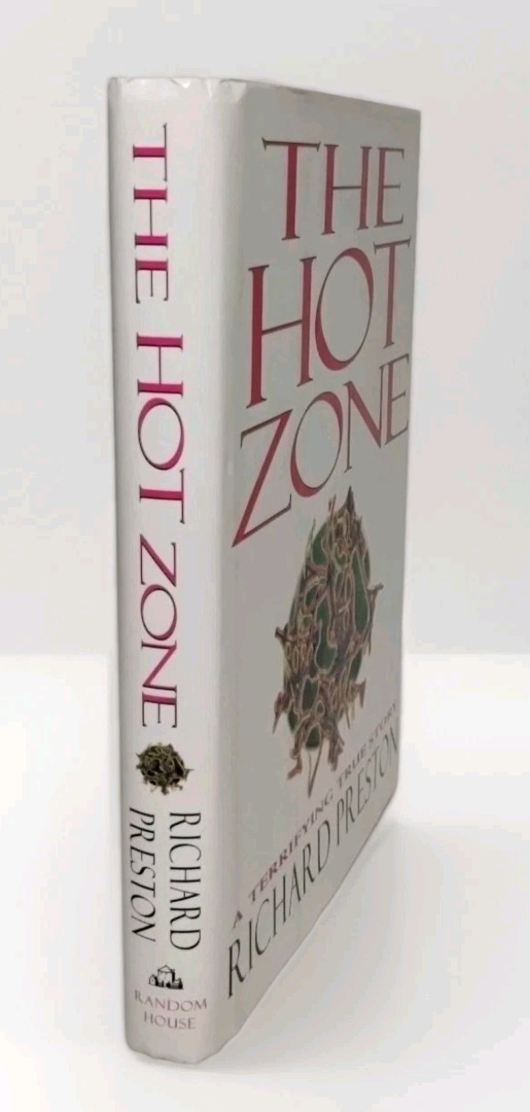 THE HOT ZONE By Richard Preston A True Story 1st Edition Hardcover 1994 *SIGNED*