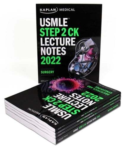 USMLE Step 2 Ck Lecture Notes 2022: 5-Book Set by Kaplan Medical: Used